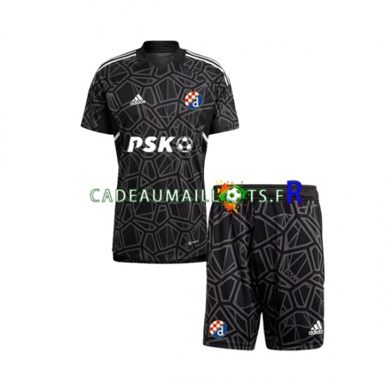 Maillot avec flocage Dinamo Zagreb Gardien Domicile 2022-2023 ,Tenue Enfant MC