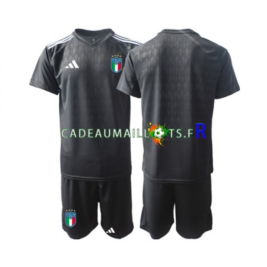 Italie Maillot avec flocage Gardien Extérieur 2023 ,Tenue Enfant MC