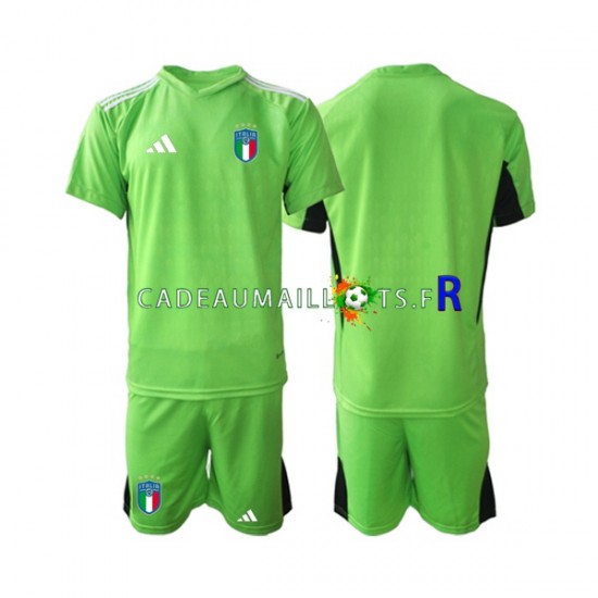 Italie Maillot avec flocage Gardien Domicile 2023 ,Tenue Enfant MC