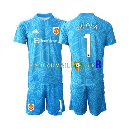 Manchester United Maillot avec flocage DE GEA 1 Gardien Domicile 2022-2023 ,Tenue Enfant MC