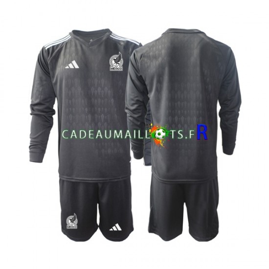 Mexique Maillot avec flocage Gardien Domicile 2022 ,Tenue Enfant ML