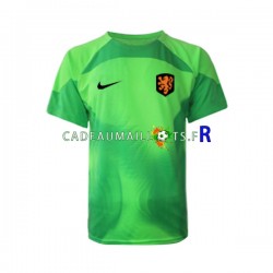 Pays-Bas Maillot avec flocage Gardien Extérieur Coupe du Monde 2022 ,Homme MC