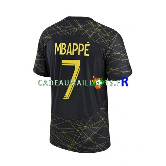 Paris Saint-Germain Maillot avec flocage Mbappé 7 4ème 2022-2023 ,Homme MC