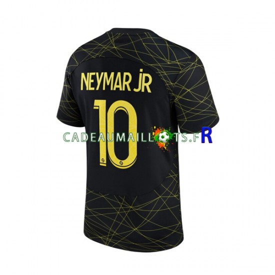 Paris Saint-Germain Maillot avec flocage Neymar JR 10 4ème 2022-2023 ,Homme MC