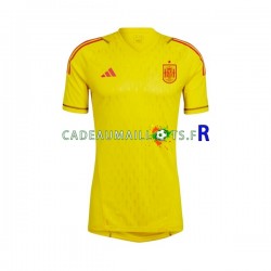Espagne Maillot avec flocage Gardien Extérieur 2022-2023 ,Homme MC