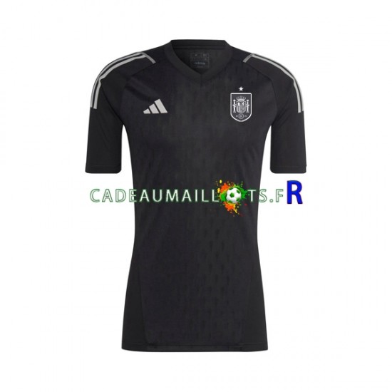 Espagne Maillot avec flocage Gardien Domicile 2022 ,Homme MC