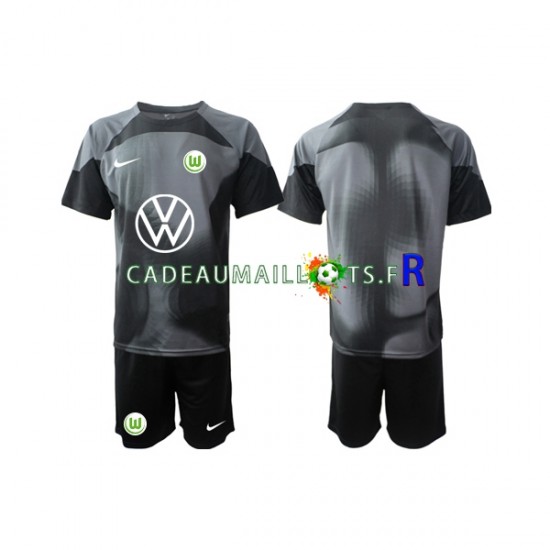 VfL Wolfsburg Maillot avec flocage Gardien Domicile 2022-2023 ,Tenue Enfant MC