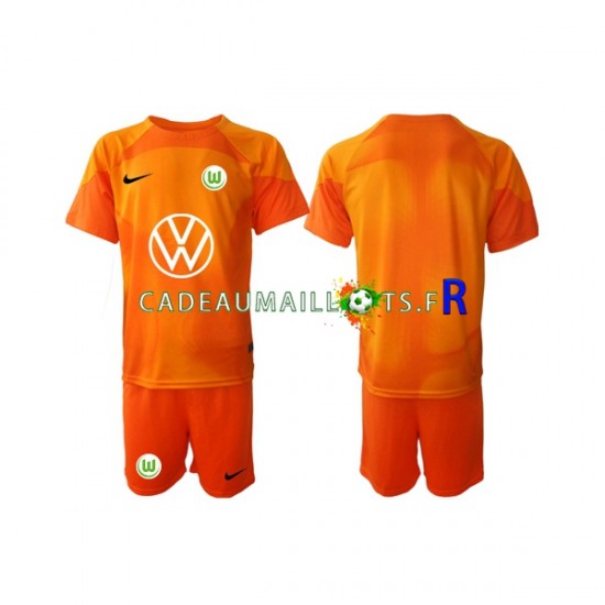 VfL Wolfsburg Maillot avec flocage Gardien 3ème 2022-2023 ,Tenue Enfant MC