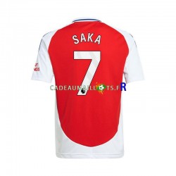 Arsenal Maillot avec flocage Bukayo Saka 7 Domicile 2024-2025 ,Homme MC