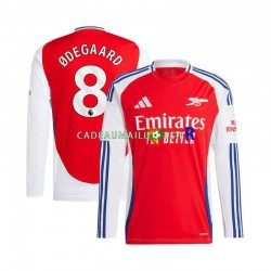 Arsenal Maillot avec flocage Martin Odegaard 8 Domicile 2024-2025 ,Homme ML
