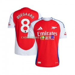 Arsenal Maillot avec flocage Martin Odegaard 8 Domicile 2024-2025 ,Homme MC