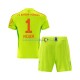 Bayern Munich Maillot avec flocage Manuel Neuer 1 Gardien Domicile 2024-2025 ,Tenue Enfant MC