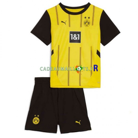 Borussia Dortmund Maillot avec flocage Domicile 2024-2025 ,Tenue Enfant MC