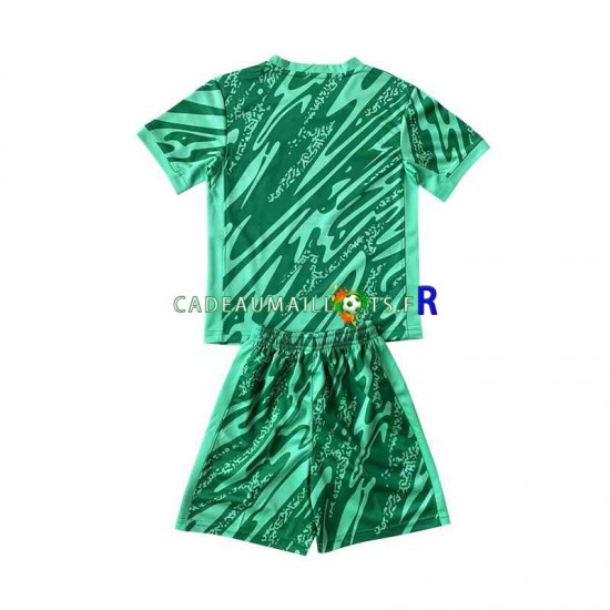 Brésil Maillot avec flocage Gardien 3ème 2024 ,Tenue Enfant MC