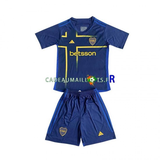 CA Boca Juniors Maillot avec flocage 3ème 2024 ,Tenue Enfant MC