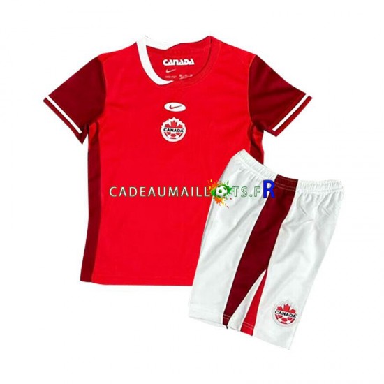 Canada Maillot avec flocage Domicile 2024 ,Tenue Enfant MC