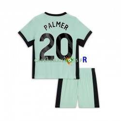 Chelsea Maillot avec flocage Cole Palmer 20 3ème 2023-2024 ,Tenue Enfant MC