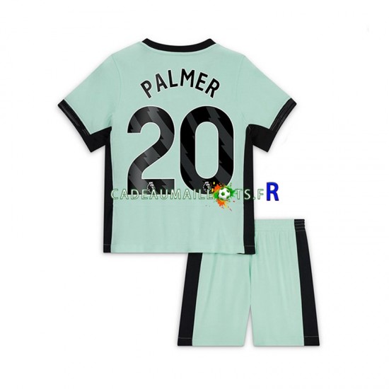 Chelsea Maillot avec flocage Cole Palmer 20 3ème 2023-2024 ,Tenue Enfant MC