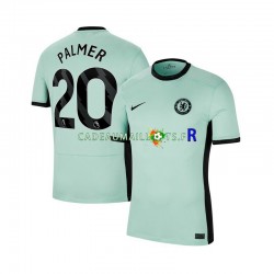 Chelsea Maillot avec flocage Cole Palmer 20 3ème 2023-2024 ,Homme MC