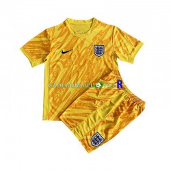 Angleterre Maillot avec flocage Gardien Extérieur Euro 2024 ,Tenue Enfant MC