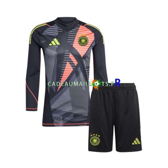 Allemagne Maillot avec flocage Gardien Domicile Euro 2024 ,Tenue Enfant ML