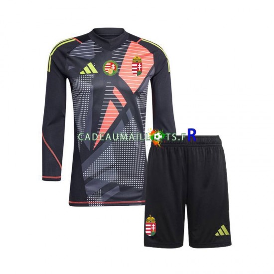 Hongrie Maillot avec flocage Gardien Domicile Euro 2024 ,Tenue Enfant ML