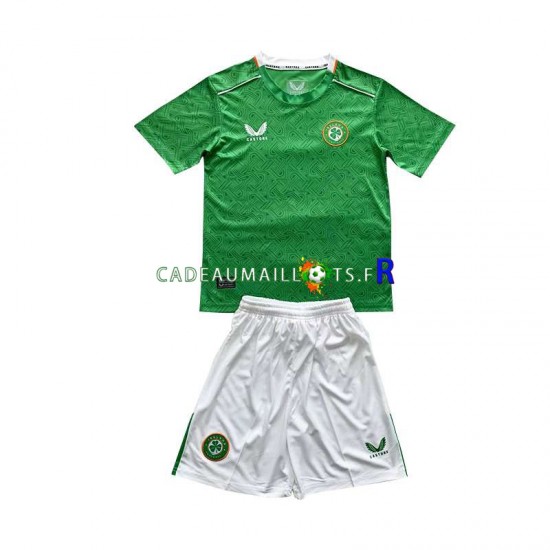 Irlande Maillot avec flocage Domicile 2024 ,Tenue Enfant MC