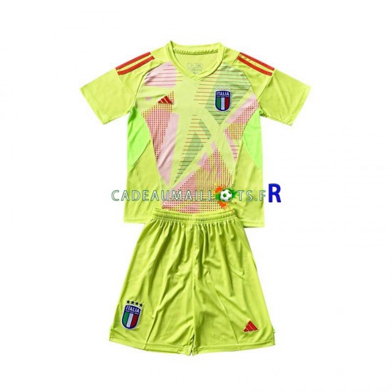 Italie Maillot avec flocage Gardien Domicile Euro 2024 ,Tenue Enfant MC