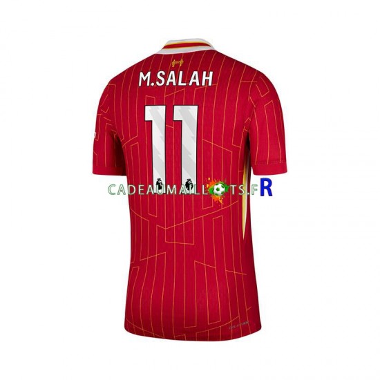 Liverpool Maillot avec flocage Mohamed Salah 11 Domicile 2024-2025 ,Homme MC