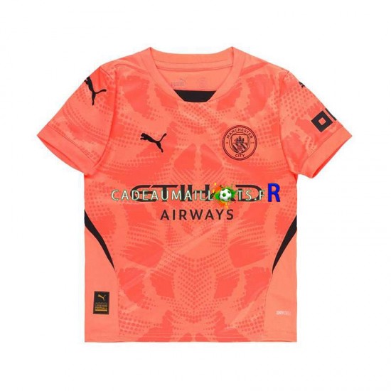 Manchester City Maillot avec flocage Gardien Extérieur 2024-2025 ,Homme MC