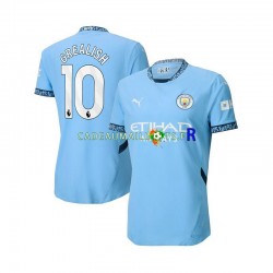 Manchester City Maillot avec flocage Jack Grealish 10 Domicile 2024-2025 ,Homme MC
