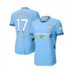 Manchester City Maillot avec flocage Kevin De Bruyne 17 Domicile 2024-2025 ,Homme MC Manchester City Maillot avec flocage Kevin De Bruyne 17 Domicile 2024-2025 ,Homme MC