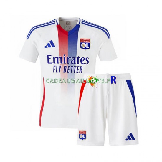 Olympique Lyonnais Maillot avec flocage Domicile 2024-2025 ,Tenue Enfant MC