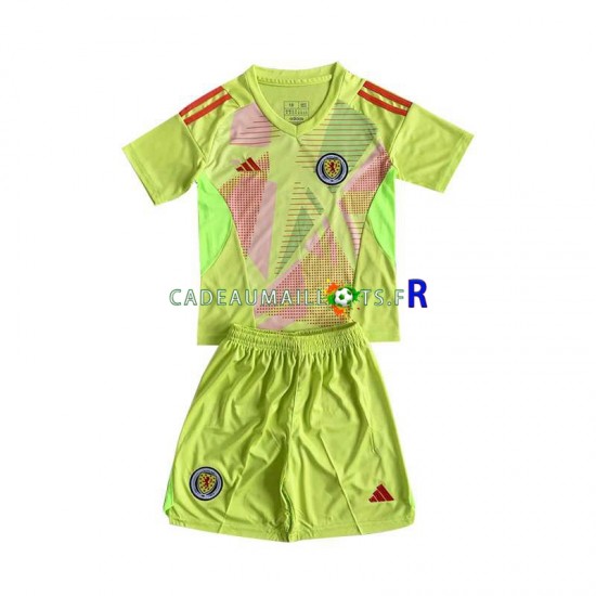 Écosse Maillot avec flocage Gardien Domicile Euro 2024 ,Tenue Enfant MC