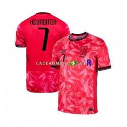 Corée du Sud Maillot avec flocage Heungmin 7 Domicile 2024 ,Homme MC