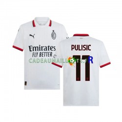 AC Milan Maillot avec flocage PULISIC 11 Extérieur 2024-2025 ,Homme MC AC Milan Maillot avec flocage PULISIC 11 Extérieur 2024-2025 ,Homme MC