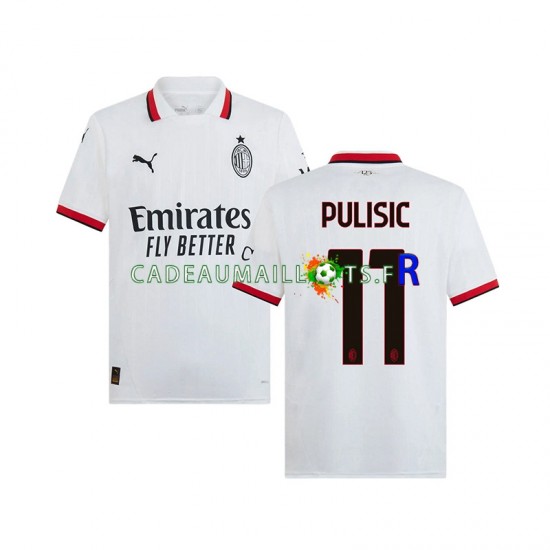 AC Milan Maillot avec flocage PULISIC 11 Extérieur 2024-2025 ,Homme MC