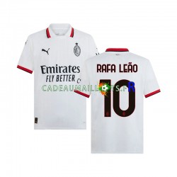AC Milan Maillot avec flocage RAFA LEAO 10 Extérieur 2024-2025 ,Homme MC AC Milan Maillot avec flocage RAFA LEAO 10 Extérieur 2024-2025 ,Homme MC