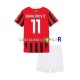 AC Milan Maillot avec flocage ibrahimovic 11 Domicile 2024-2025 ,Tenue Enfant MC