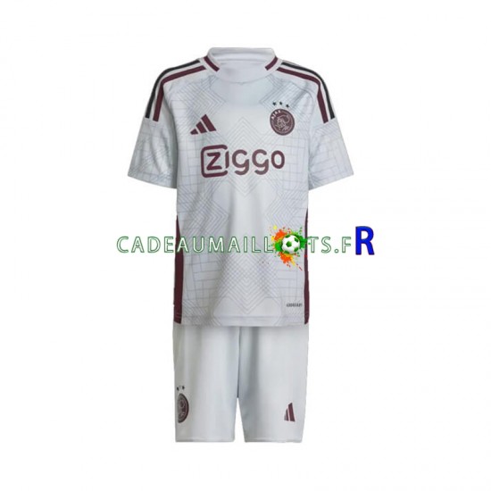 Ajax Amsterdam Maillot avec flocage 3ème 2024-2025 ,Tenue Enfant MC