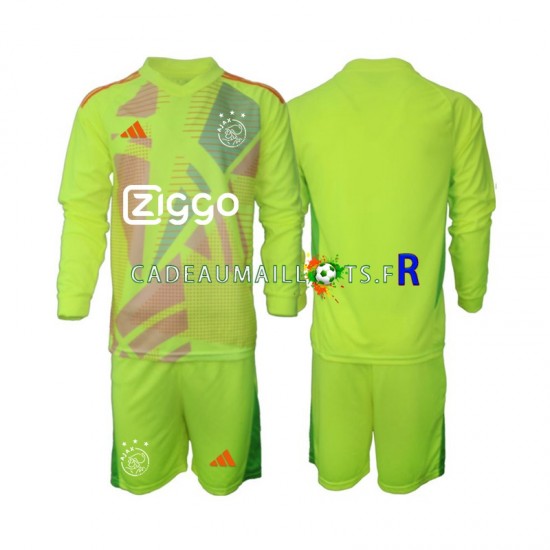 Ajax Amsterdam Maillot avec flocage Gardien 3ème 2024-2025 ,Tenue Enfant ML