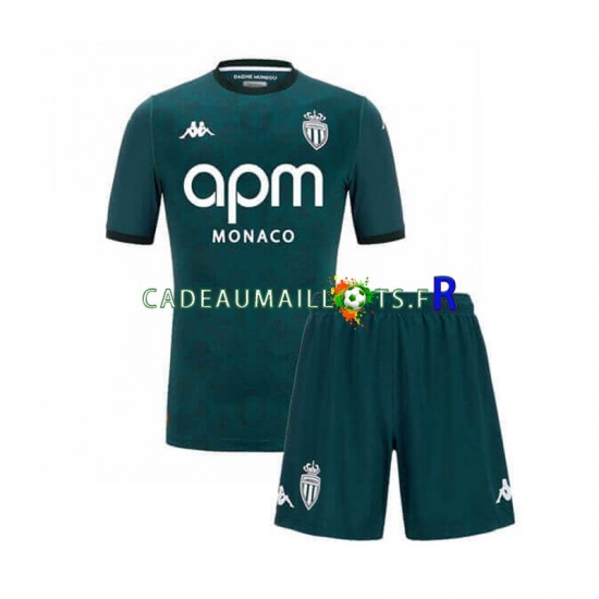 AS Monaco Maillot avec flocage Extérieur 2024-2025 ,Tenue Enfant MC