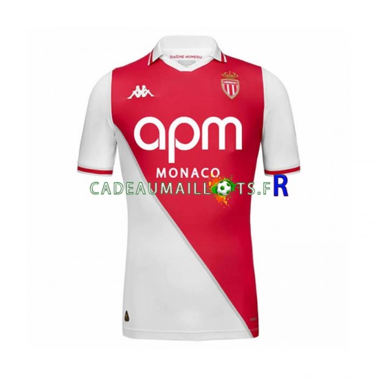 AS Monaco Maillot avec flocage Domicile 2024-2025 ,Homme MC