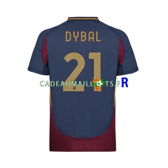 AS Rome Maillot avec flocage Paulo Dybala 21 3ème 2024-2025 ,Homme MC