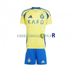 Maillot avec flocage Al Nassr Domicile 2024-2025 ,Tenue Enfant MC