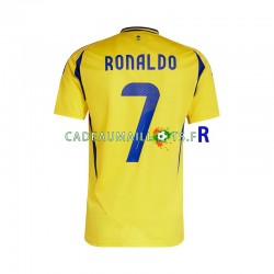 Maillot avec flocage Al Nassr Cristiano Ronaldo 7 Domicile 2024-2025 ,Homme MC
