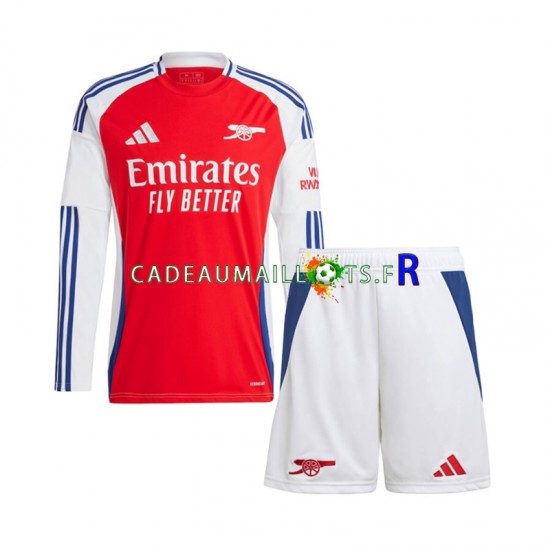 Arsenal Maillot avec flocage Domicile 2024-2025 ,Tenue Enfant ML