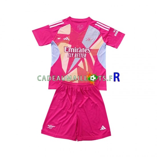 Arsenal Maillot avec flocage Gardien Extérieur 2024-2025 ,Tenue Enfant MC