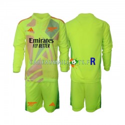 Arsenal Maillot avec flocage Gardien Domicile 2024-2025 ,Tenue Enfant ML