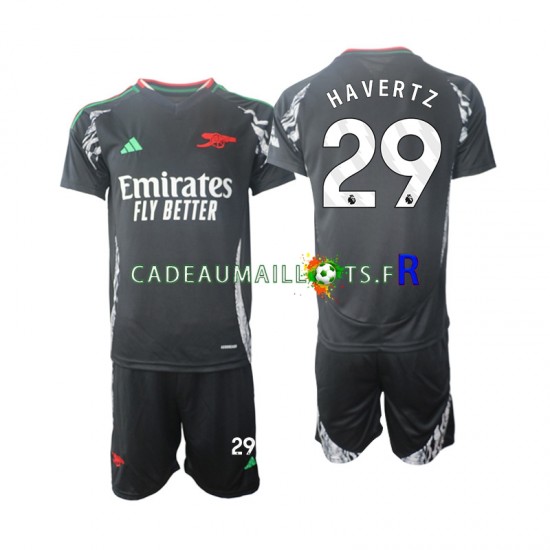 Arsenal Maillot avec flocage Havertz 29 Extérieur 2024-2025 ,Tenue Enfant MC